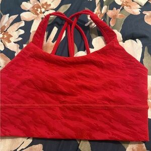 Lulu Lemon limited edition Lunar new year red sports bra